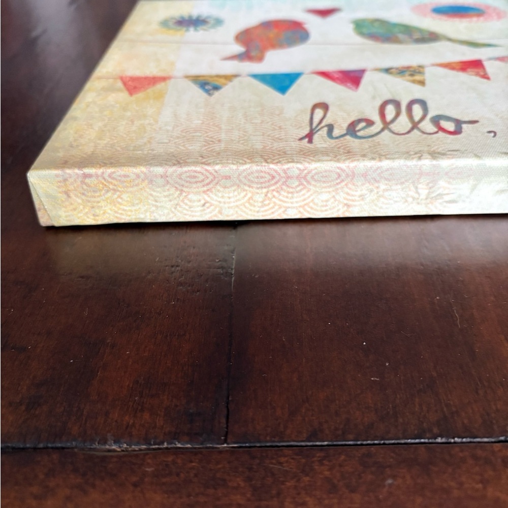 Colorful Bird Canvas Wall Art - Picture 2 of 3